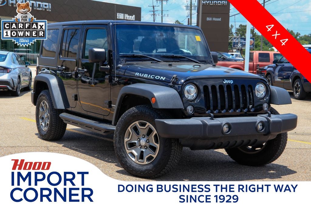 2018 Jeep Wrangler Jk Unlimited Rubicon
