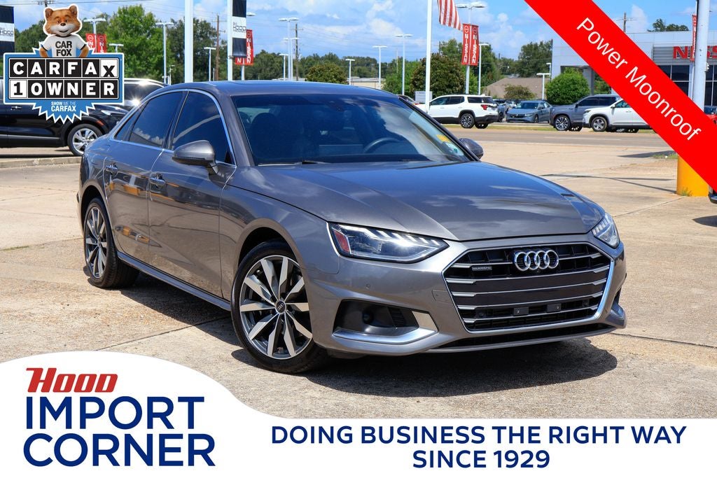2022 Audi A4 40 Premium Plus quattro